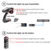 RC LED Light Bar Roof Lamp Headlight Tail Light Kit Bumper Compatible with Traxxas RC Car Truck Crawler Tamiya Losi HPI Rustler Axial Police (100mm 1 Bar) view 3