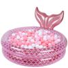 Benelet Kiddie Swimming Pool, Inflatable Mermaid Pool, Indoor Outdoor Ball Pit for Kids (47 inch) view 2
