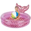 Benelet Kiddie Swimming Pool, Inflatable Mermaid Pool, Indoor Outdoor Ball Pit for Kids (47 inch) view 3