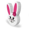 Jergrim Girl Easter Bunny Piata Bundle 17x10x 3 with stick, blindfold and a small confetti bag Perfect for Easter Sunday Celebration, Bunny Theme Parties, Party Dcor view 2