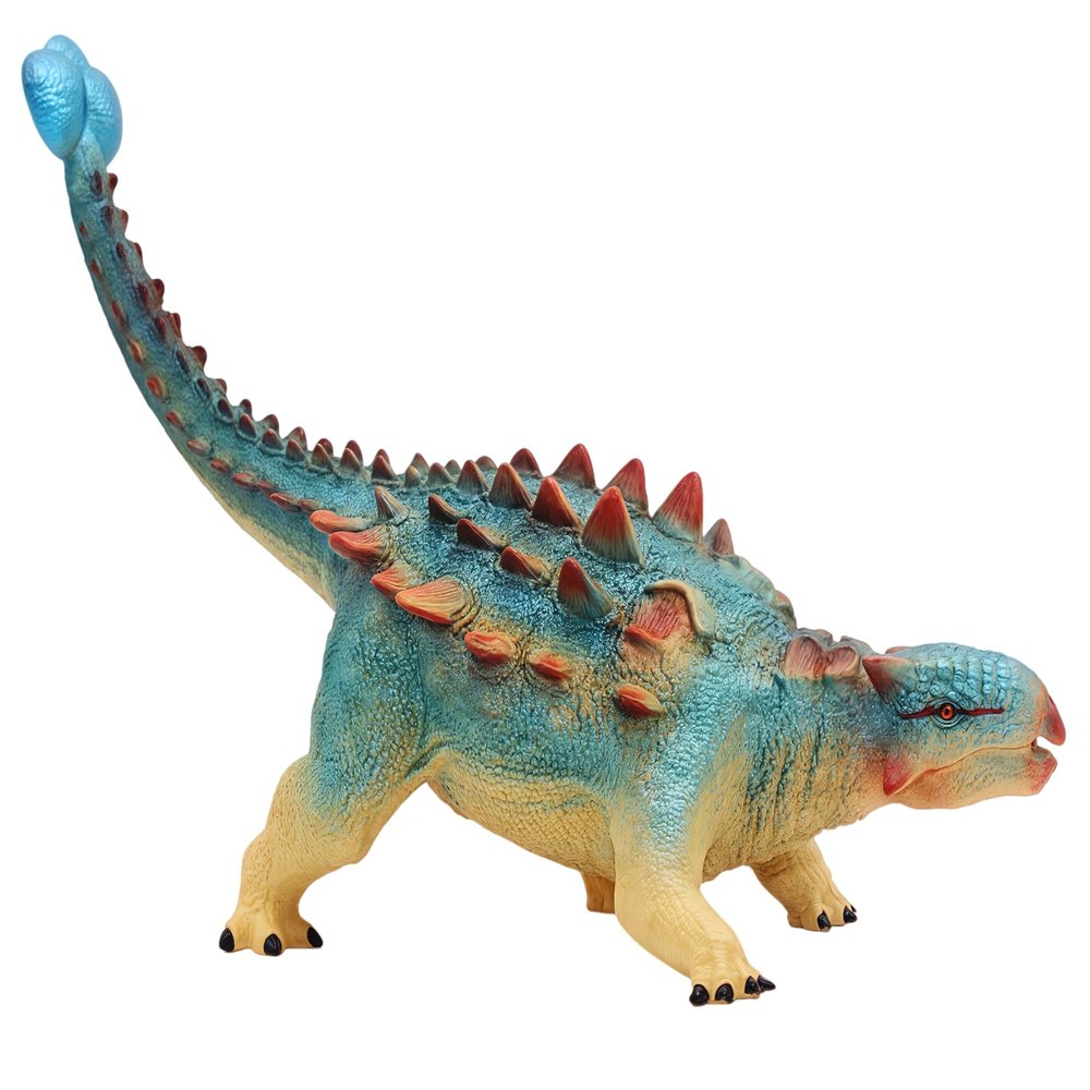 Gemini&Genius Ankylosaurus Dinosaur Toy for 3 4 5 6 7 Year Old Kids, Realistic Sculpting & Texture Dino Animals Great Birthday Gift for Kids Ages 4 Years Old & Up