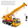 WEECOC RC Crane Construction Tractor Remote Control Large Crane Truck wiht Light and Sound Rechargeable Electronics Hobby Toys for Kids Boys Child (Yellow) view 4
