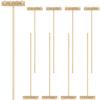 HEALLILY 8pcs Mini Zen Garden Rake Tabletop Rock Garden Sandbox Tools Kits Japanese Desktop Meditation Sand Box Accessories view 1