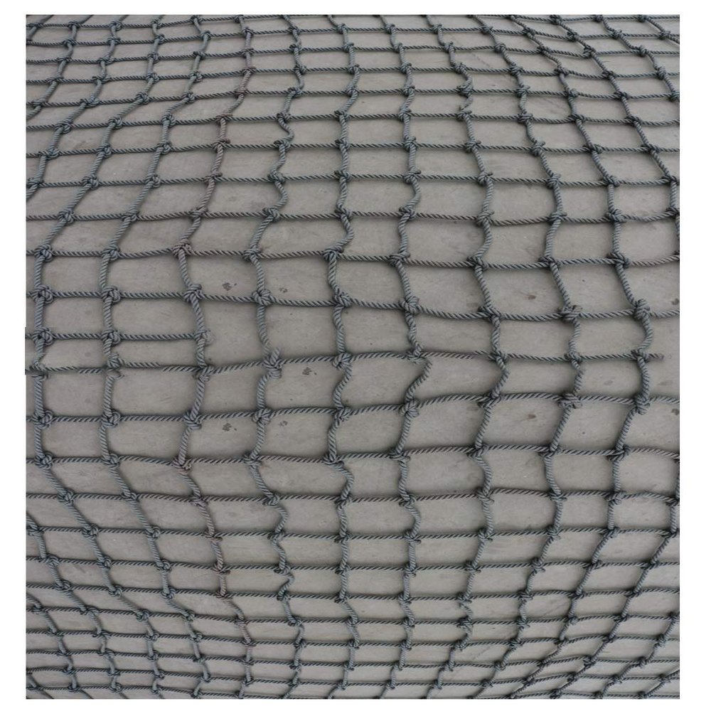 Climbing Net Swing Set for Adults Kids Child Playground Climbing Netting Hammock Safety Net Large Play Indoor Outdoor Balcony Railing Protection Fence Net Dia 10mm (Size : 1X3m/3.3X9.8ft)