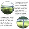 Climbing Net Swing Set for Adults Kids Child Playground Climbing Netting Hammock Safety Net Large Play Indoor Outdoor Balcony Railing Protection Fence Net Dia 10mm (Size : 1X3m/3.3X9.8ft) view 3
