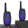Topsung M880 Walkie Talkies for Adults Toys for Kids (Violet 2 Pack) view 1