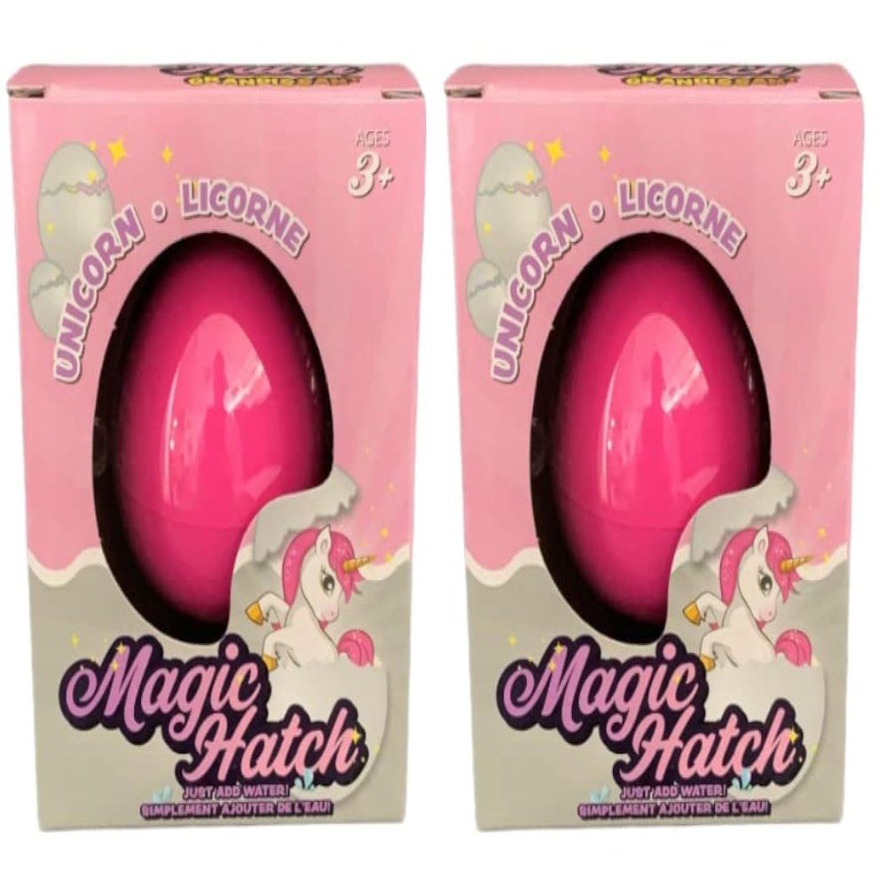 Hapros Magical Grow Eggs 2 Pack Unicorn Surprise Growing Toy Party Favour