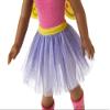 American Girl WellieWishers 14.5-inch Kendall Doll with Pink Leotard, Mesh Skirt, Headband, and Boots, For Ages 4+ view 4