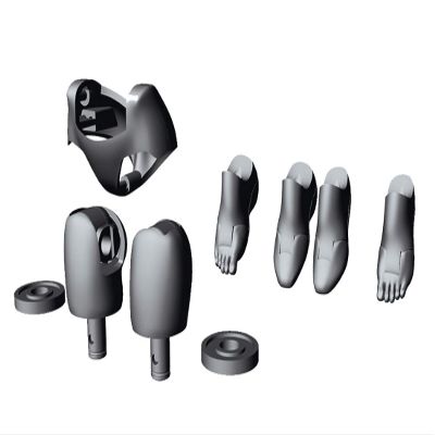 Kotobukiya Megami Device M.S.G 02 Bottoms Set Black