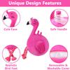 iPlay, iLearn Bouncy Pals Kids Flamingo Hopper Ball, Inflatable Bouncing Animal Hopping Toys, Pink Plush Ride on Bouncer, Outdoor Indoor Active Jumping, Birthday Gift for 3 4 5 6 Year Old Girl Toddler view 4