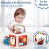 iPlay, iLearn Baby Learning Activity Cube, Montessori Sensory Toys for Toddlers 1-3, Infant Educational Busy Center, Travel Carseat Toy, Birthday Gifts for 6 9 12 18 Month, 1 2 3 Year Old Boys Girls view 4