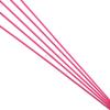 Fluorescent Red Antenna Pipe 3.15x1.7x380mm 5PCS for RC Car Buggy Truck Racing Speed Boat Scale Model Ship view 2
