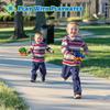 2-Pack Dinosaur Toy Guns Compatible with Nerf, Easter Kids Gifts & Easter Basket Stuffers for Toddler Boys Ages 3 4 5 6 7 8, Dino Toy Guns with Light & Sound, 20 Foam Darts view 3