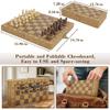 15 Inch Chess Set, Magnetic Chess Borad Classic Chess Game Set with Pieces Storage for Family Game Night Ideal Chiristams Gift for Families view 4