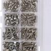 Dilwe RC Car Screws Kit - Stainless Steel - Compatible with Erevo/Summit 1/16 Crawler - 300pcs view 3