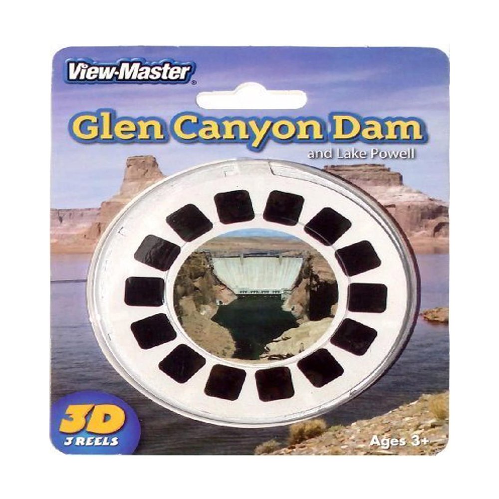 Glen Canyon Dam and Lake Powell Arizona - Classic View-Master 3 Reel Set