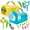 ESSENSON Outdoor Explorer Kit & Bug Catcher Kit with Vest, Binoculars, Magnifying Glass, Butterfly Net, Hat and Backpack Camping Adventure Toy Birthday Gift for Boys & Girls Age 3-12 Year Old view 4