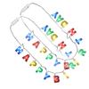 blinkee 2 Pieces Multicolor LED Happy Birthday Lights Necklace view 1