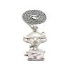 Insane Clown Posse Joker Cards ICP Pendant 2mm 18" 20" 24" Stainless Steel Rope Chain Necklace (20, RC4245) view 1