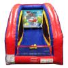 Car Wash Ultralite Sealed Air Frame Game | Ball and Bag Toss | Includes Frame, Panel, Built-in Blower, Balls, and Bag | for Backyards, Carnivals, Schools, Birthday Parties view 1