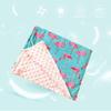 Baby Blanket Super Soft Minky Blanket with Double Layer Dotted Backing Pink Flamingo Security for Newborns Nursery Stroller Receiving Toddlers Crib Bedding for Boy or Girl(30 x 40 Inch) view 2
