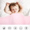 Baby Blanket Super Soft Minky Blanket with Double Layer Dotted Backing Pink Flamingo Security for Newborns Nursery Stroller Receiving Toddlers Crib Bedding for Boy or Girl(30 x 40 Inch) view 4