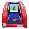 Decorate The Tree Ultralite Sealed Air Frame Game | Ball and Bag Toss | Includes Frame, Panel, Built-in Blower, Balls, and Bag | for Backyards, Carnivals, Schools, Birthday Parties view 1