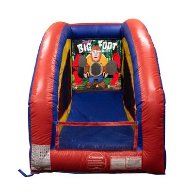 Bigfoot Ultralite Sealed Air Frame Game | Ball and Bag Toss | Includes Frame, Panel, Built-in Blower, Balls, and Bag | for Backyards, Carnivals, Schools, Birthday Parties