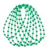 blinkee Pack of 24 Pot Leaf Bead Necklaces Green (Non-Light Up) view 1