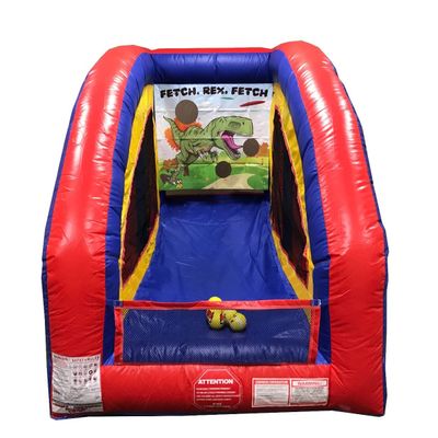 Fetch Rex Ultralite Sealed Air Frame Game | Ball and Bag Toss | Includes Frame, Panel, Built-in Blower, Balls, and Bag | for Backyards, Carnivals, Schools, Birthday Parties