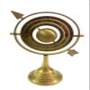 Arrow Armillary | Brass Armillary | Engraved Horoscope Armillary | Armillary Zodiac Globe | Engraved Sphere Globe Armillary | Desk Armillary view 2