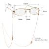 BBTO 100 Days of School Old Lady Costume for Kids Grandma Gray Wig Walking Cane Glasses Chain Cords Faux Pearl Bead Necklace(Gray Bun Wig) view 4