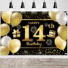 14th Birthday Banner - Decorations for Men's Party view 1