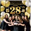 28th Happy Birthday Banner Birthday Decorations for Men Birthday Party Decorations Birthday Backdrop view 3