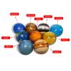 Bouncing Balls, 9 Solar System Planet Spring Balls, Soft Sponge Printed Solid Color Ball Bouncing Ball view 2