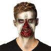 Boland 10239349 45095 Zombie Set Fat Make Theatre Blood, Liquid Latex, 1 Bag of Scary Meat, 1 Sponge, 1 applicator, 1 Zip, Multicoloured, Standard Size view 2