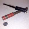 2 pic Vintage Mini Brass Telescope with Lather Cover Spyglass (Nickel Black) Look Photos for Actual Image of Product view 4