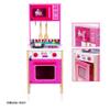 Theo Klein Barbie Epic Chef Kitchen, Wood (MDF),Pink,7322 view 4