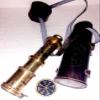 Ganga Nautical Brown Antique Brass Nautical - 16 inches Antique Telescope Spyglass Replica in Leather Box Hand held Spy Glass Sailor s Dcor view 2