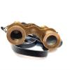 Brown Antique Nautical The Royal Antique Vintage Brass Telescope Binocular Antique Telescope 4inch Golden view 4