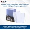 BCW Premium 3x4 Topload Card Holders  50 Pack | Ultra-Clear 20PT Rigid PVC Protectors | Heavy-Duty Card Holders for Standard Trading Cards, Sports Cards, MTG, Pokmon & More view 2