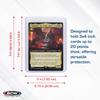 BCW Premium 3x4 Topload Card Holders  50 Pack | Ultra-Clear 20PT Rigid PVC Protectors | Heavy-Duty Card Holders for Standard Trading Cards, Sports Cards, MTG, Pokmon & More view 3