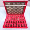 12" Solid Brass Metal Chess Set Pieces & Board with velvet storage box | Brass Metal Luxury Chess Set | Antique Chess Set for Gifts view 3