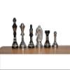 12" Solid Brass Metal Chess Set Pieces & Board with velvet storage box | Brass Metal Luxury Chess Set | Antique Chess Set for Gifts view 4