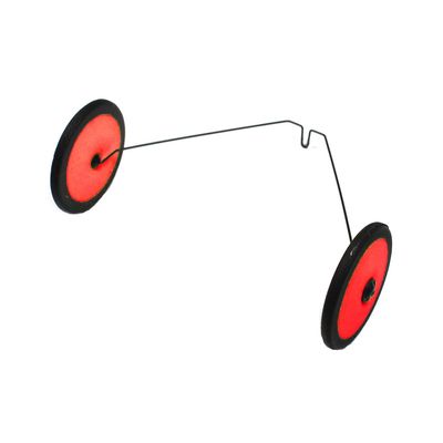 Rage R/C A1224R Landing Gear; Vintage Stick (Red)