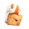 Cuddle Barn - Paws for Prayer Bear | Animated Singing Bear Stuffed Animal Plush Toy Prays Lights Up and Sings He's Got The Whole World in His Hands, 10 inches view 3