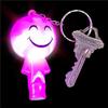 ArtCreativity Light Up Keychains for Kids with Whistles, Set of 12, LED Smile Face Key Chains and Bag Accessories, Fun Birthday Party Favors for Children, Goodie Bag Fillers for Boys and Girls view 4