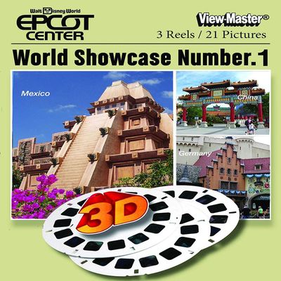 Walt Disney World Epcot Center World Showcase #1 - View-Master 3 Reel Set