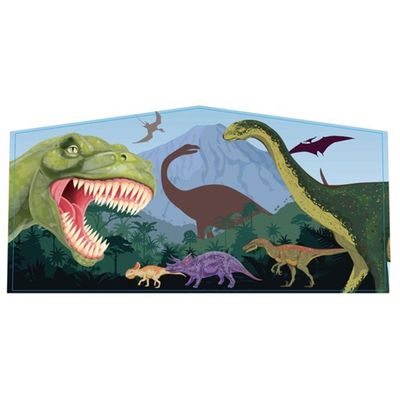 TentandTable Modular Art Panel for Bounce Houses, Slides, or Combos | Dinosaur | Fits Most 13-Foot Wide Commercial Inflatables