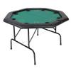 LUCKYERMORE Poker Table 8 Player 48 Octagon Folding Texas Poker Blackjack Game Table with Cup Holder view 1